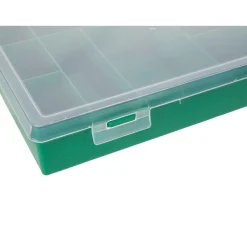 Tayg Assortimentsdoos, 11 Vaste Compartimenten, Transparant Deksel, 290 Mm X 195 Mm X 54 Mm