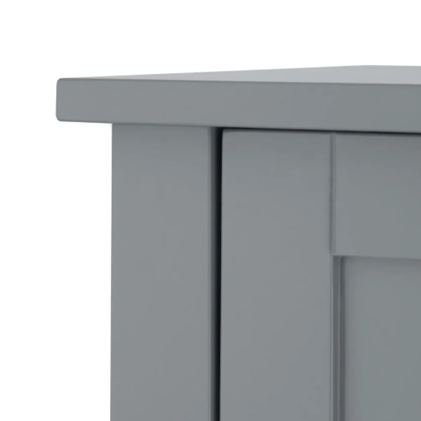 Teamson Home - Hoge Kast - Vrijstaand - Grijs