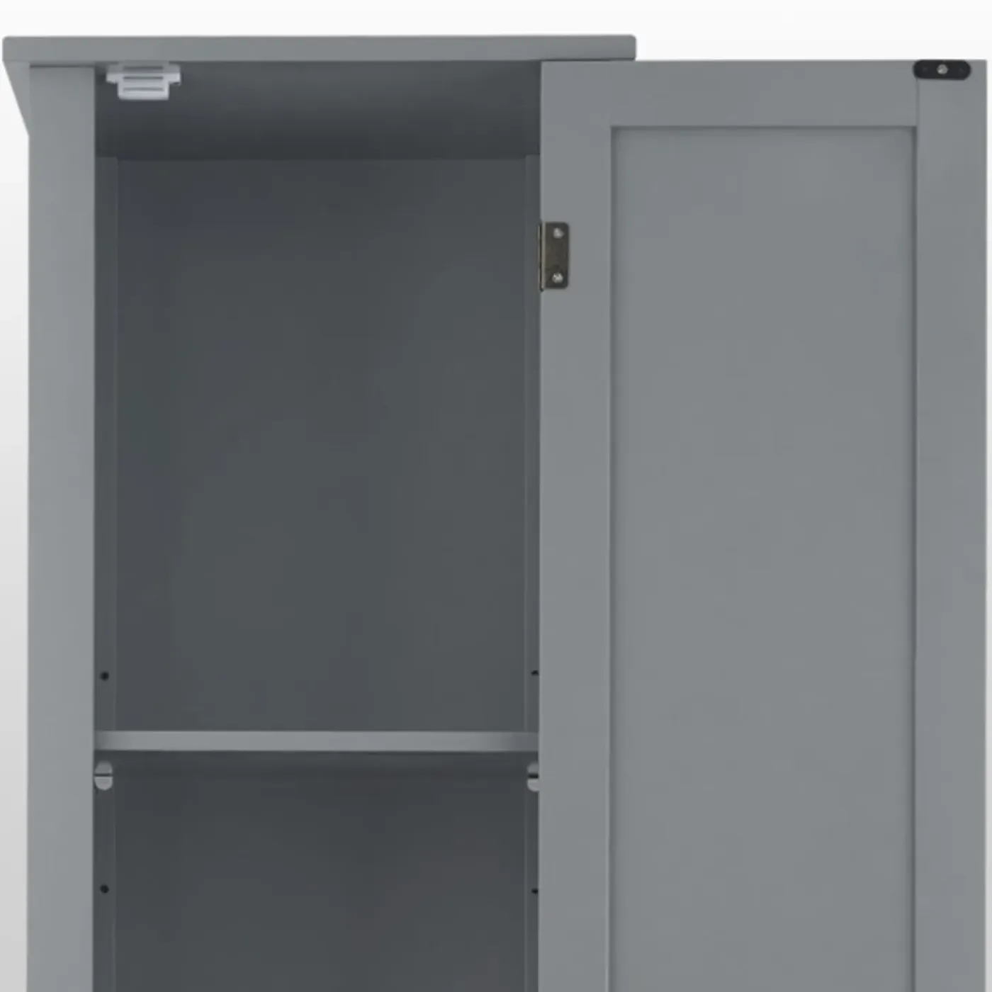 Teamson Home - Hoge Kast - Vrijstaand - Grijs