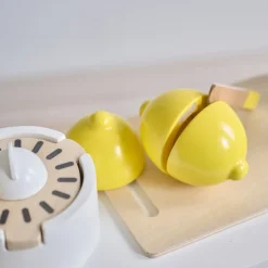 Teamson Kids - Houten Limonadekraam Sunny Citrus - 18 Accessoires, Geluiden, Rollenspel