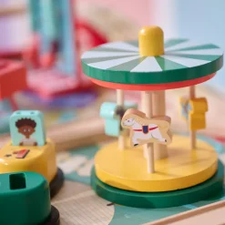Teamson Kids - Houten Speeltafel - Met 6 Mini-games En Opbergruimte - Fantasiespel