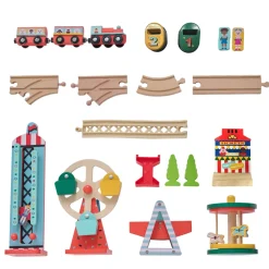 Teamson Kids - Houten Speeltafel - Met 6 Mini-games En Opbergruimte - Fantasiespel