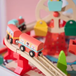 Teamson Kids - Houten Speeltafel - Met 6 Mini-games En Opbergruimte - Fantasiespel