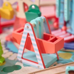 Teamson Kids - Houten Speeltafel - Met 6 Mini-games En Opbergruimte - Fantasiespel