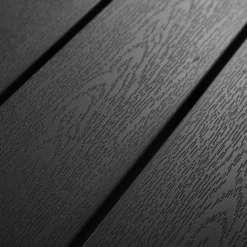 Tectake Aluminium Tuintafel Maren Met In Hoogte Verstelbare Poten 90x90x74,5cm - Zwart