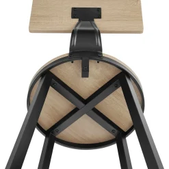 Tectake Barkrukken Poole - Set Van 2