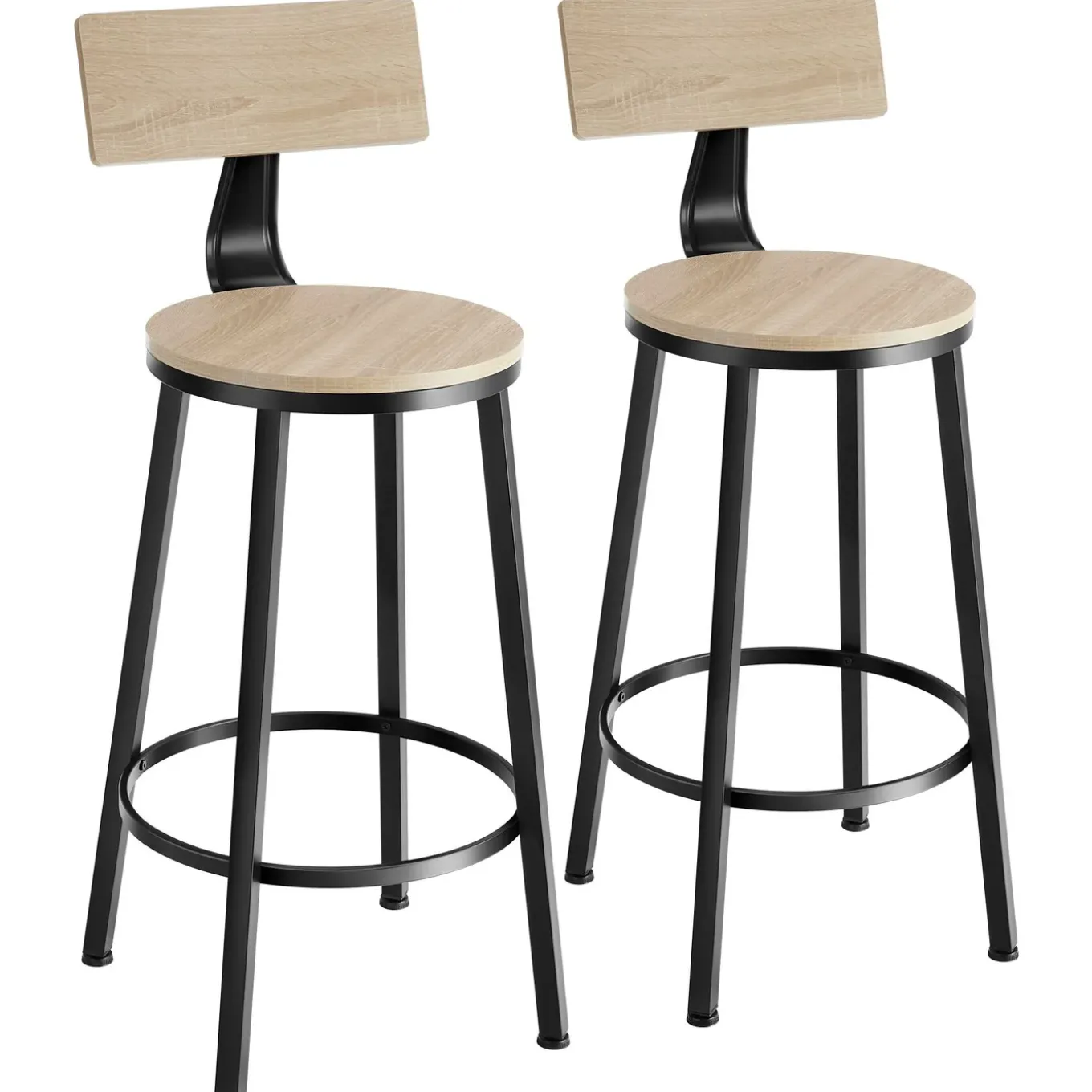 Tectake Barkrukken Poole - Set Van 2