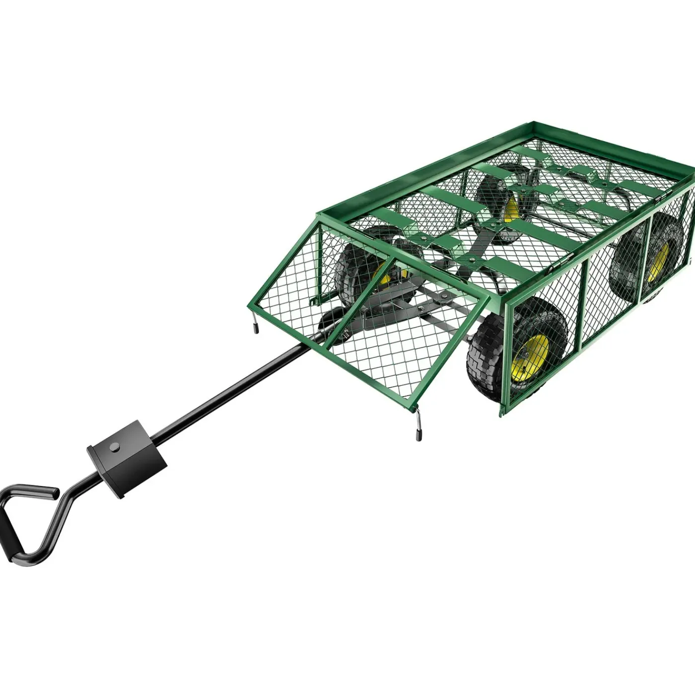 Tectake Bolderwagen Transportkar Xxl Max. 550kg - Groen