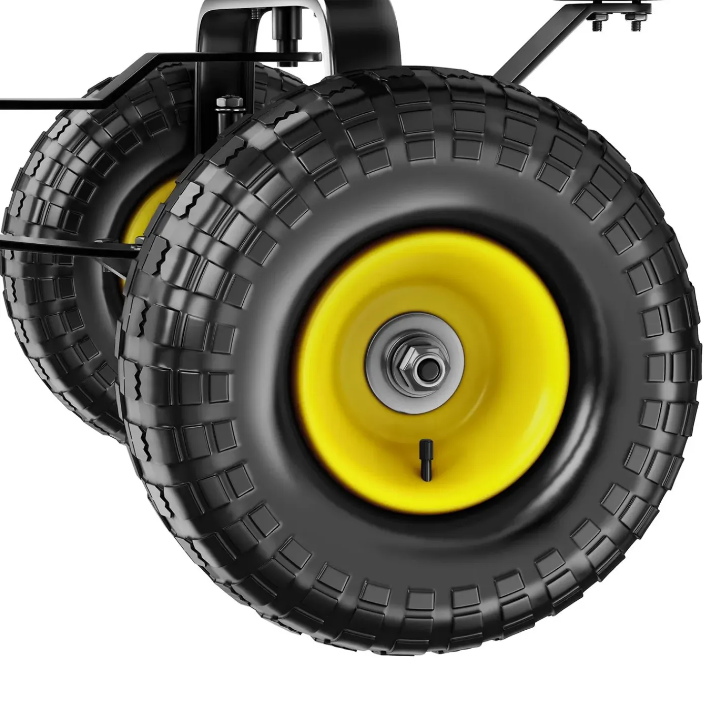 Tectake Bolderwagen Transportkar Xxl Max. 550kg - Groen
