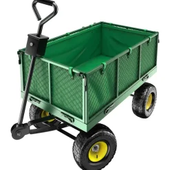 Tectake Bolderwagen Transportkar Xxl Max. 550kg - Groen