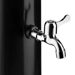 Tectake Buitendouche - 20L - Water tot 60°C - Met Beschermhoes en Zeepbakje - Tuinslangaansluiting