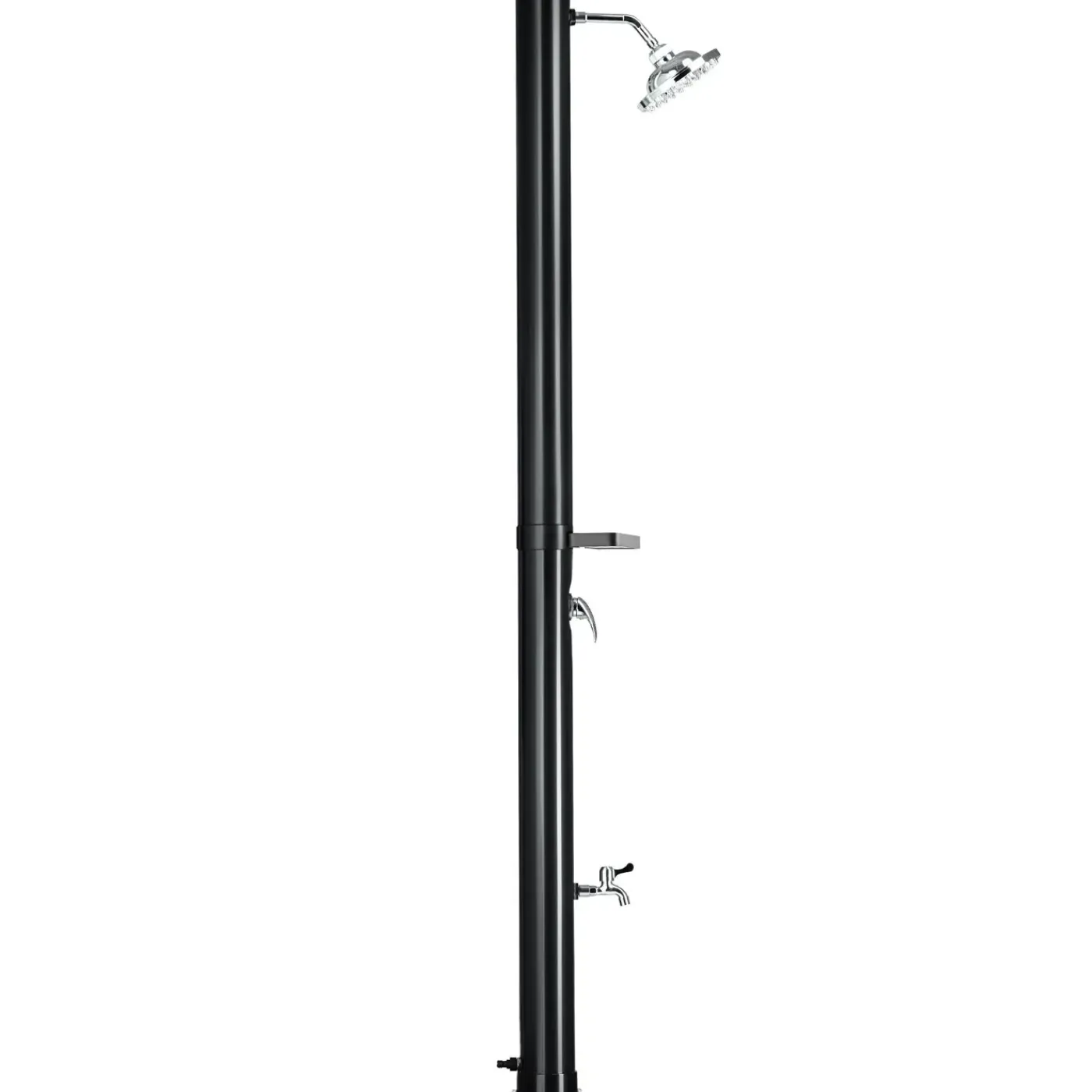 Tectake Buitendouche - 20L - Water tot 60°C - Met Beschermhoes en Zeepbakje - Tuinslangaansluiting