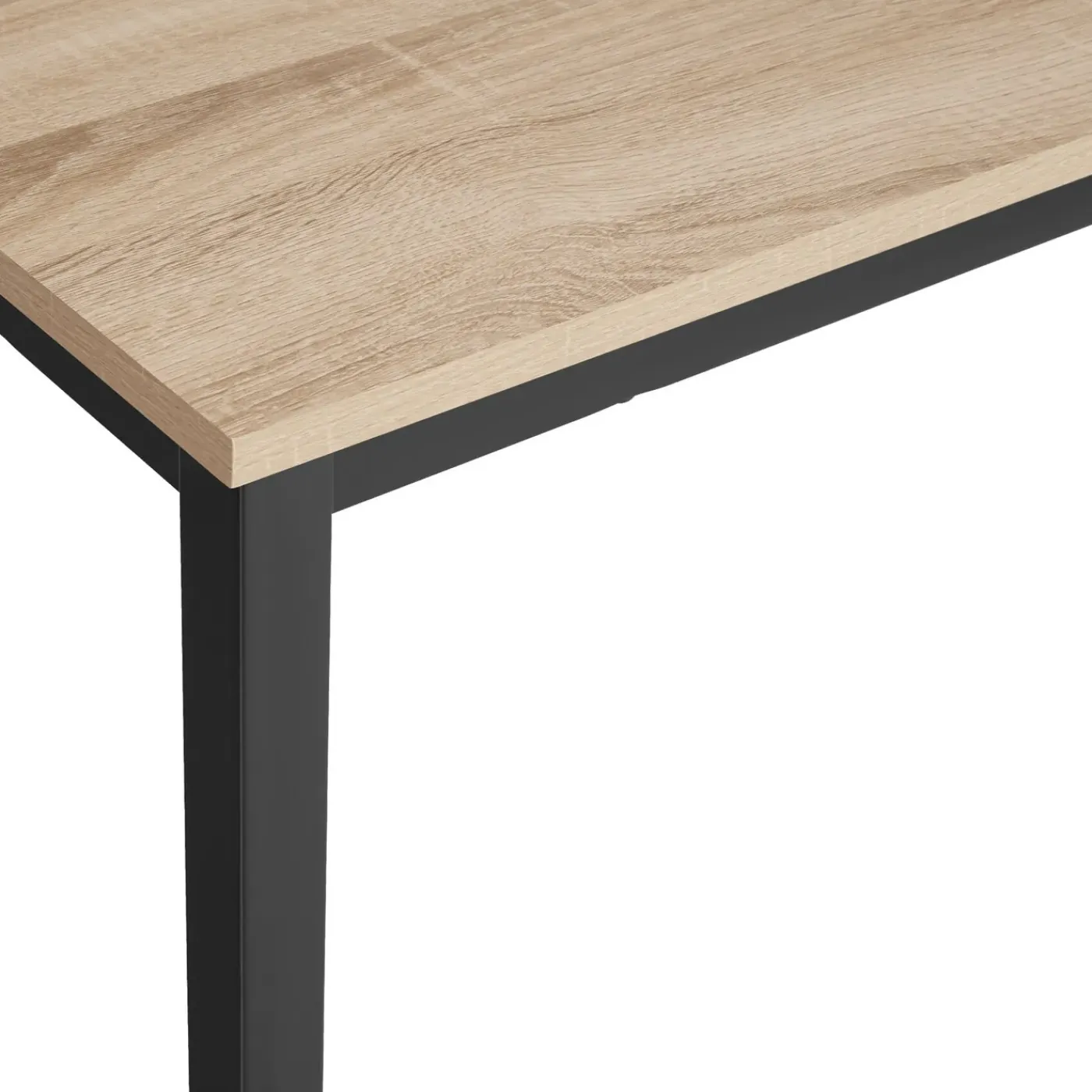 Tectake Bureau Vanport 120x60x75,5cm - Industrieel Licht Hout - Eiken Sonoma