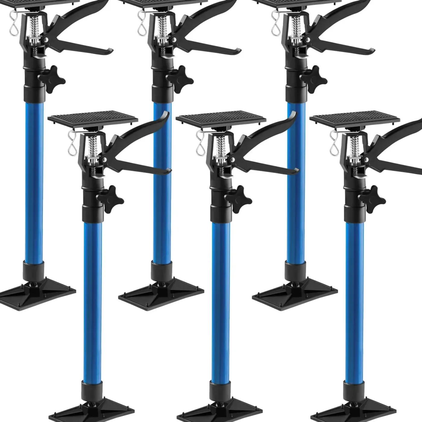 Tectake 6 Deurspanners - Blauw