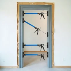 Tectake 6 Deurspanners - Blauw