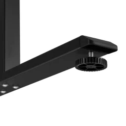 Tectake Elektrisch In Hoogte Verstelbaar Bureau - 2 Niveaus - 120 X 60 Cm - Geheugenfunctie