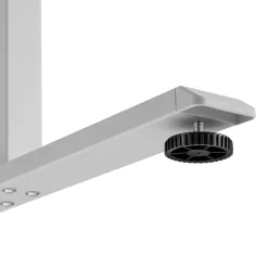 Tectake Elektrisch Verstelbaar Bureau - Onderstel 2 Niveaus - Wit - 120 X 60 Cm - Met Geheugen