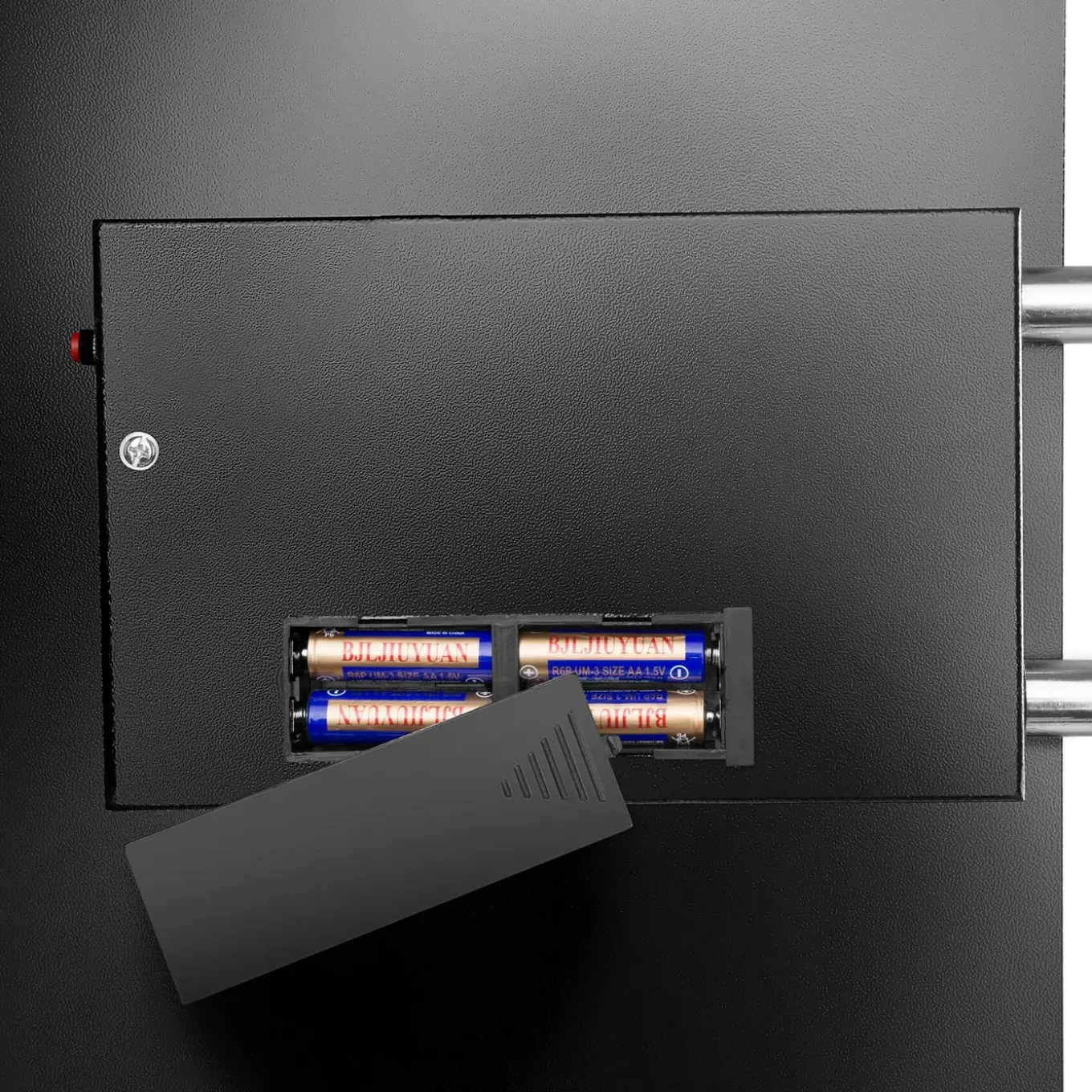 Tectake Elektronische Kluis Met Sleutel En Legplank - Zwart