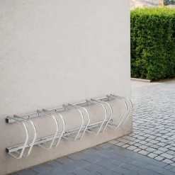 Tectake Fietsenrek - Zilver