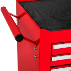 Tectake Gereedschapswagen Met 7 Lades - Rood