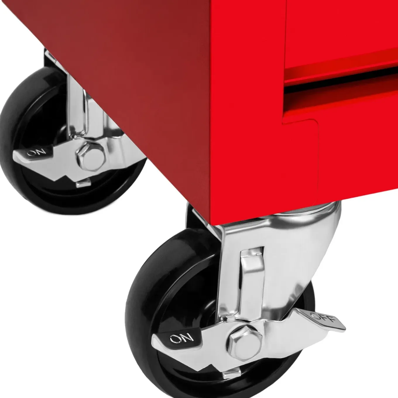 Tectake Gereedschapswagen Met 7 Lades - Rood