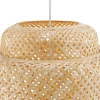 Tectake - Hanglamp Lignea Lux Van Bamboe, In Boho-stijl, 40w - Bruin