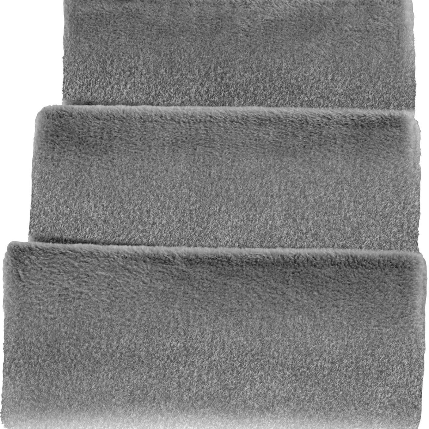 Tectake Huisdiertrap Paw Path Met Pluche Bekleding 37 X 45 X 34,5 Cm - Grijs