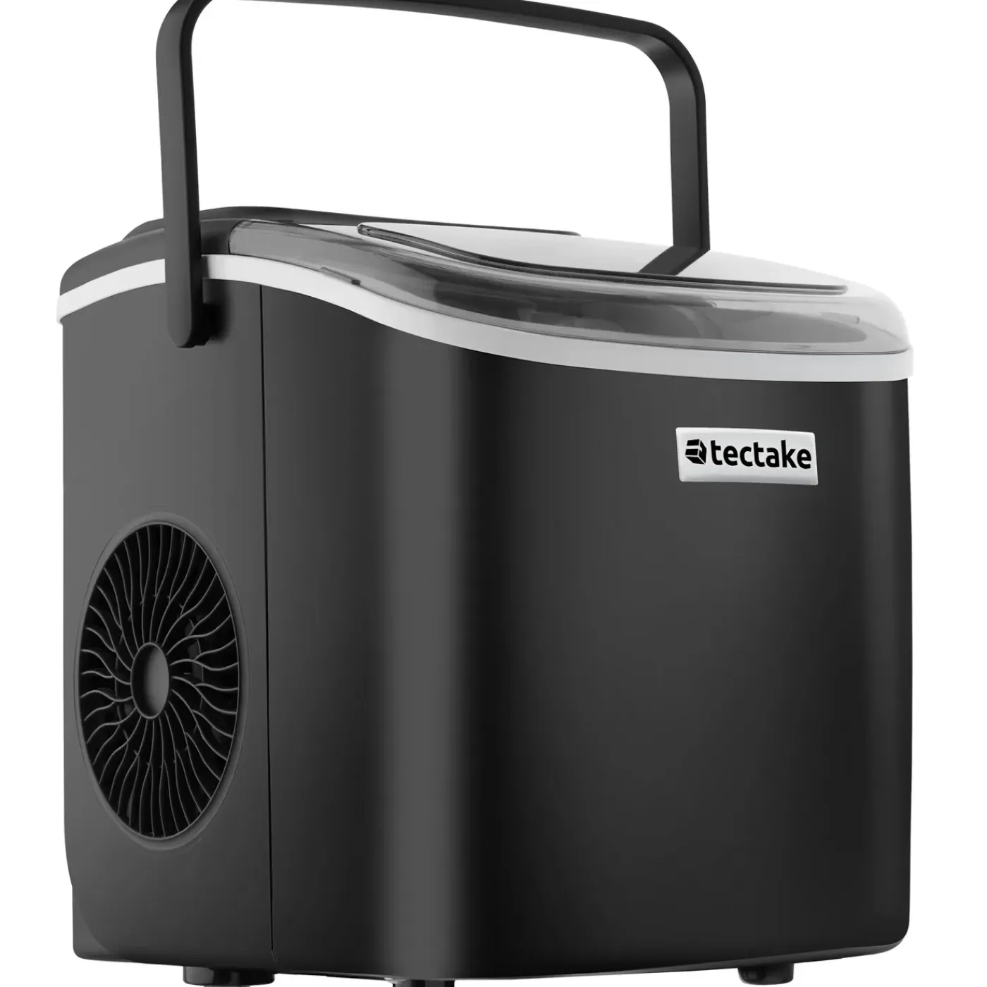 Tectake Ijsblokjesmachine Arctic - 1,2 L - 2 Ijsblokjesformaten - Zwart
