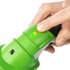 Tectake 2-in-1 Buxus- En Grasschaar Incl. Accu - Heggenschaar Met Ergonomische Telescoopsteel
