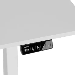Tectake In Hoogte Verstelbaar Bureau - Elektrisch - 2 Niveaus - Wit - Geheugenfunctie