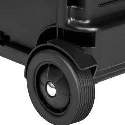 Tectake ® Inkooptrolley - Boodschappen Trolley Opvouwbaar - Zwart