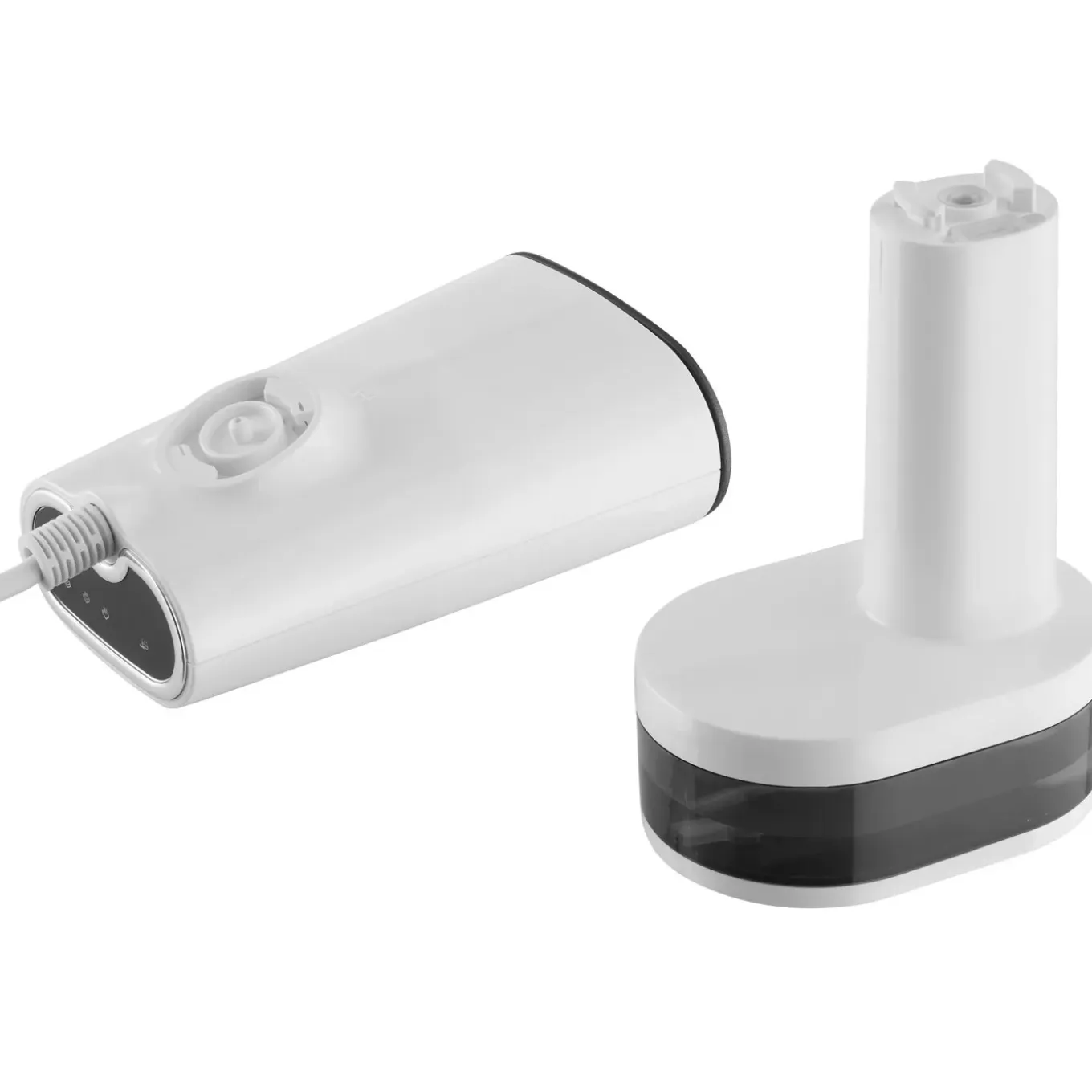 Tectake Kledingstomer Met 4 Modi En Flessenadapter - 370 Ml - 1640 W - Wit