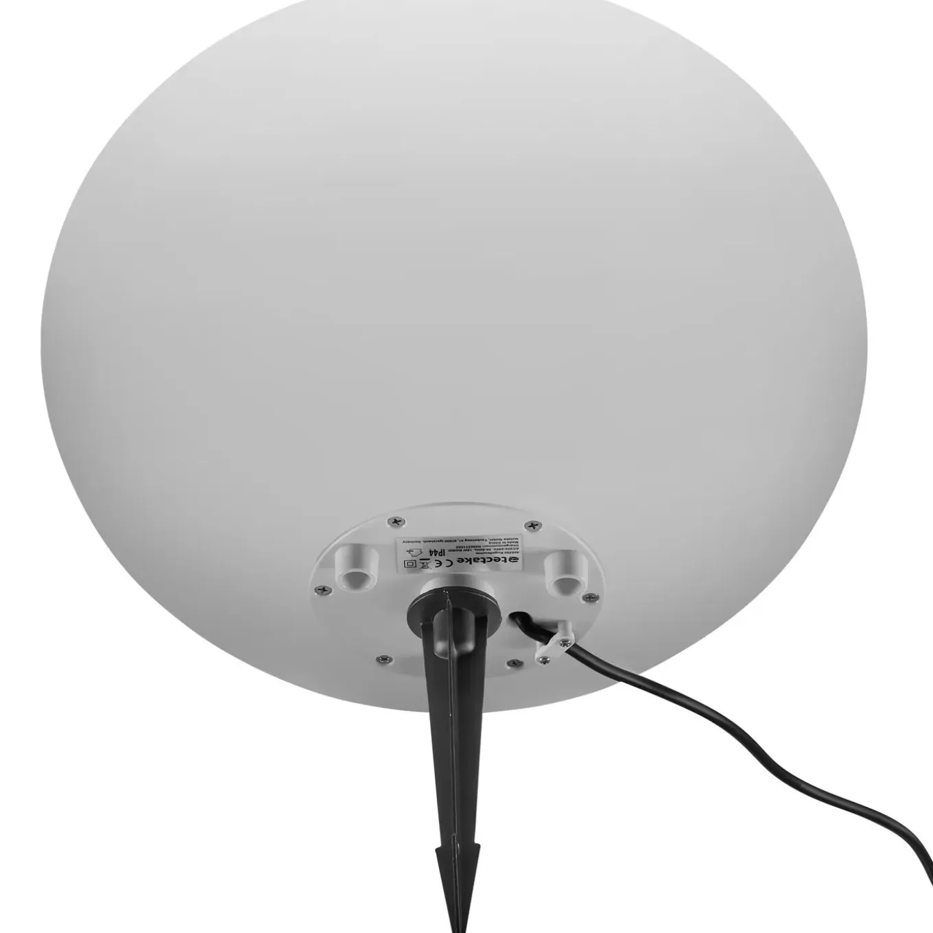 Tectake Kogellamp Luminous Eye, Led, Met Afstandsbediening, Wit