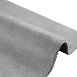 Tectake Kortpolig Vloerkleed Soft Zone, 140 X 200 Cm, Grijs