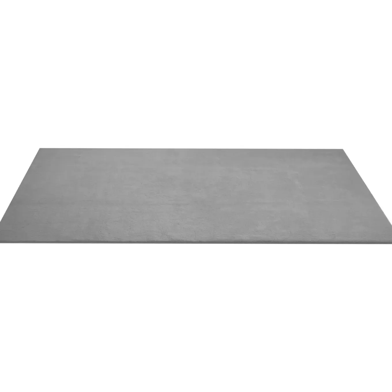 Tectake Kortpolig Vloerkleed Soft Zone, 140 X 200 Cm, Grijs