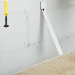 Tectake Krabpaal Dominik 144cm - Met Kattenhuisje - Beige