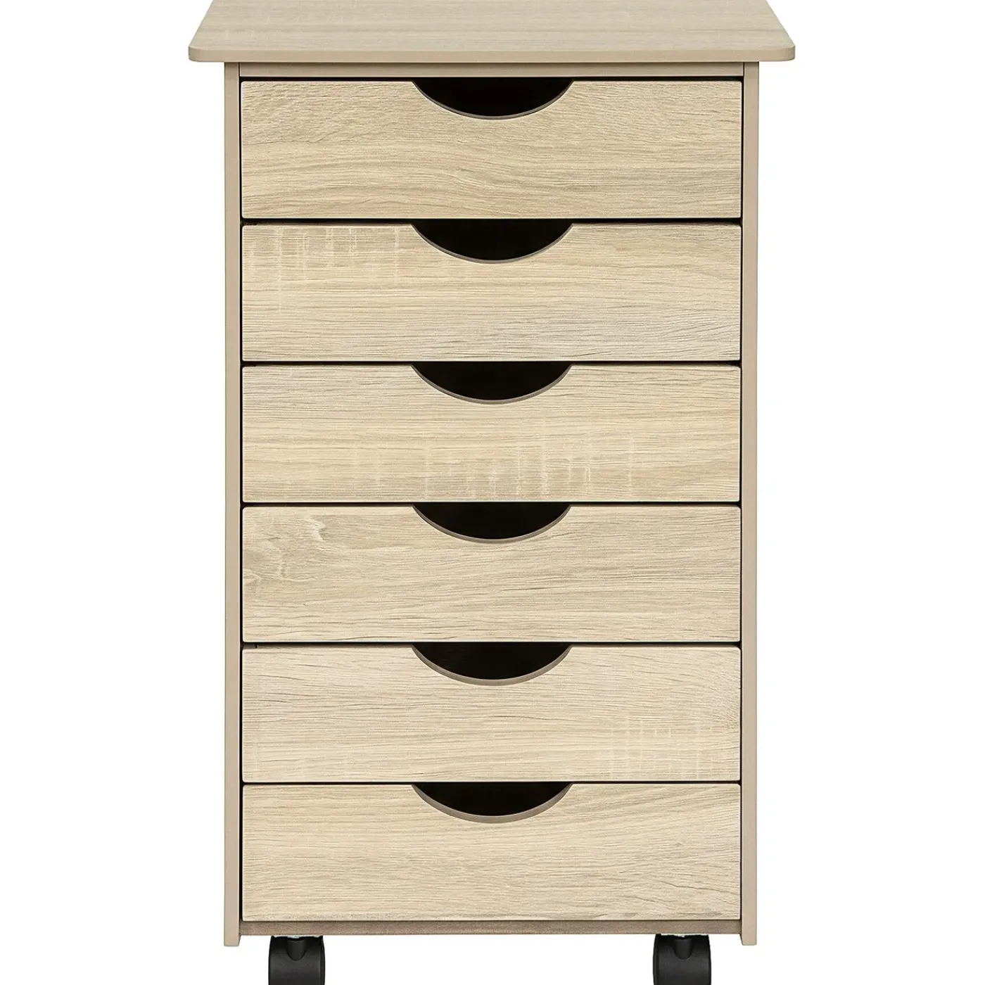 Tectake Ladekast Van Hout 65x36x40cm - Licht Hout - Eiken Sonoma