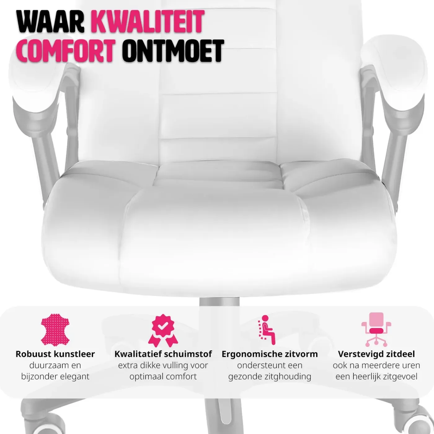 Tectake Luxe Directiebureaustoel