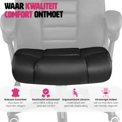 Tectake Luxe Directiebureaustoel
