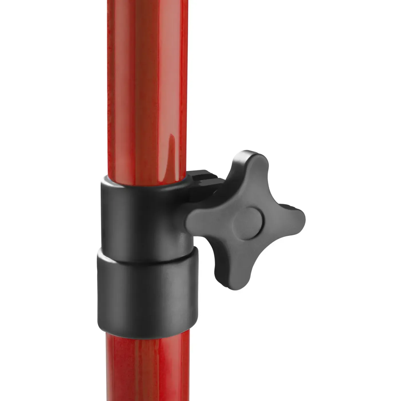 Tectake 2 Plafondsteunen 115 Tot 290 Cm - Rood