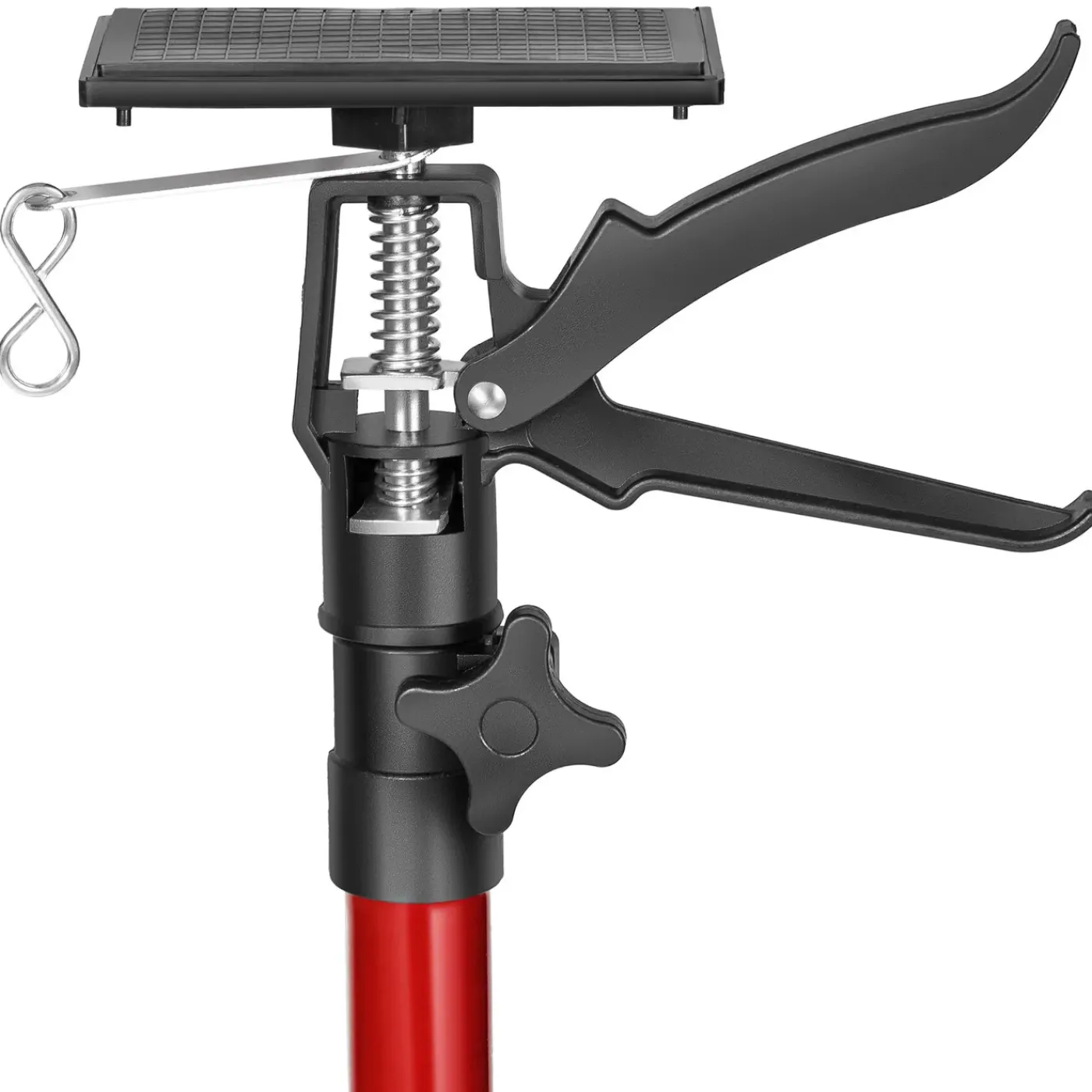 Tectake 2 Plafondsteunen 115 Tot 290 Cm - Rood
