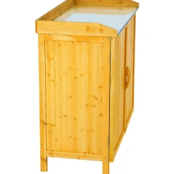 Tectake Planten Tafel Vita Met Onderkast - Bruin