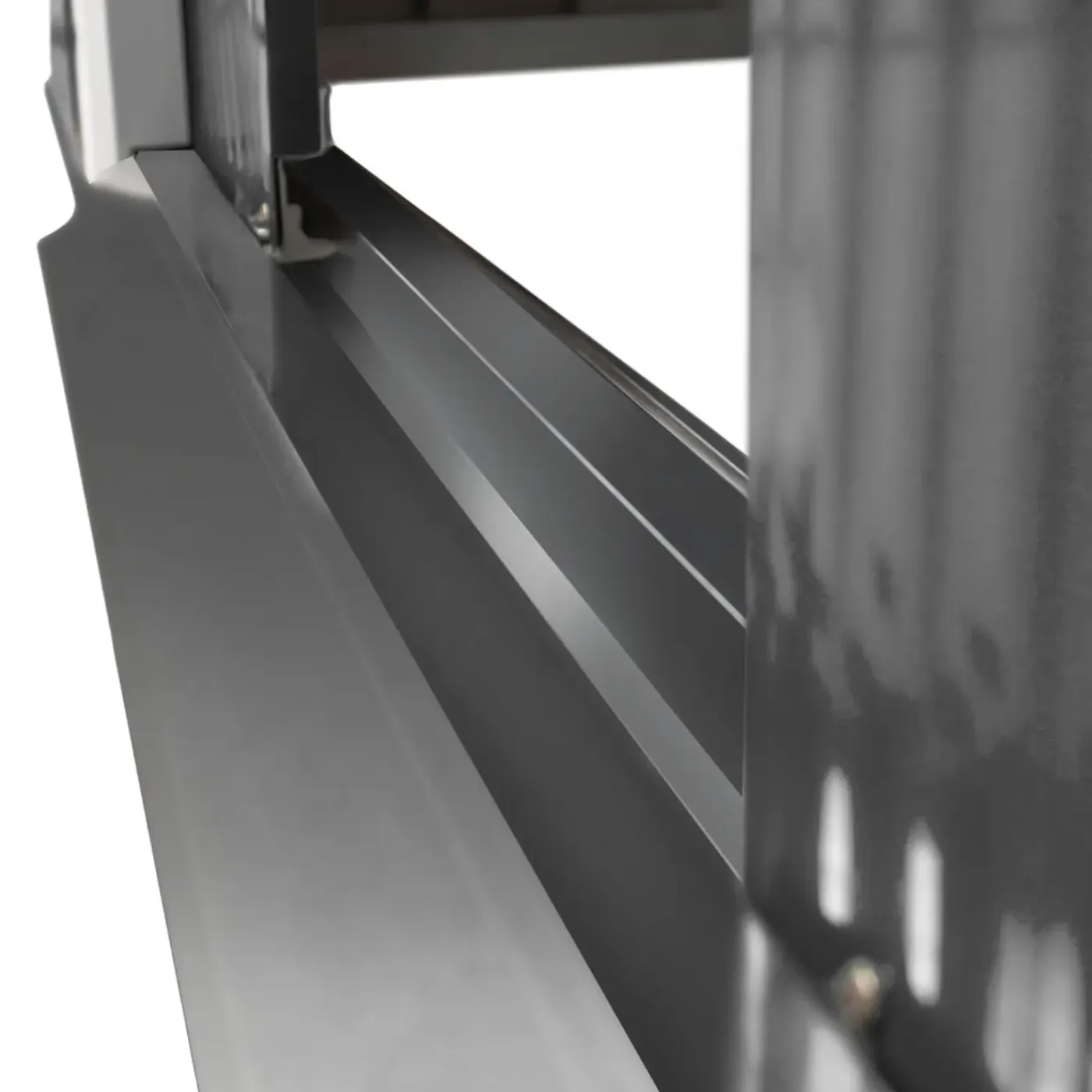 Tectake Tuinhuis Met Hellend Dak - Grijs/wit