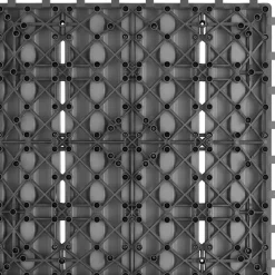 Tectake Tuintegels Tegulas, Wpc In Houtlook - 31 X 31 Cm - Set Van 22 Terrastegels - Grijs