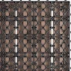 Tectake Tuintegels Tegulas, Wpc In Houtlook - 31 X 31 Cm - Set Van 22 Terrastegels - Bruin