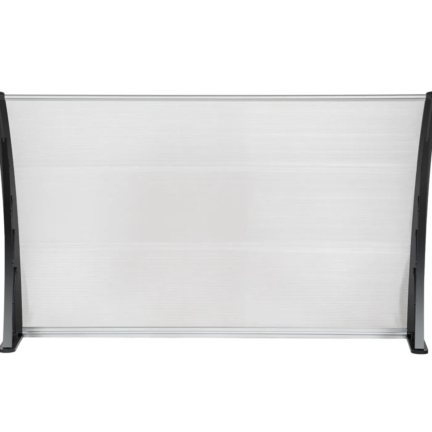 Tectake Voordeurluifel Transparant, , Transparant