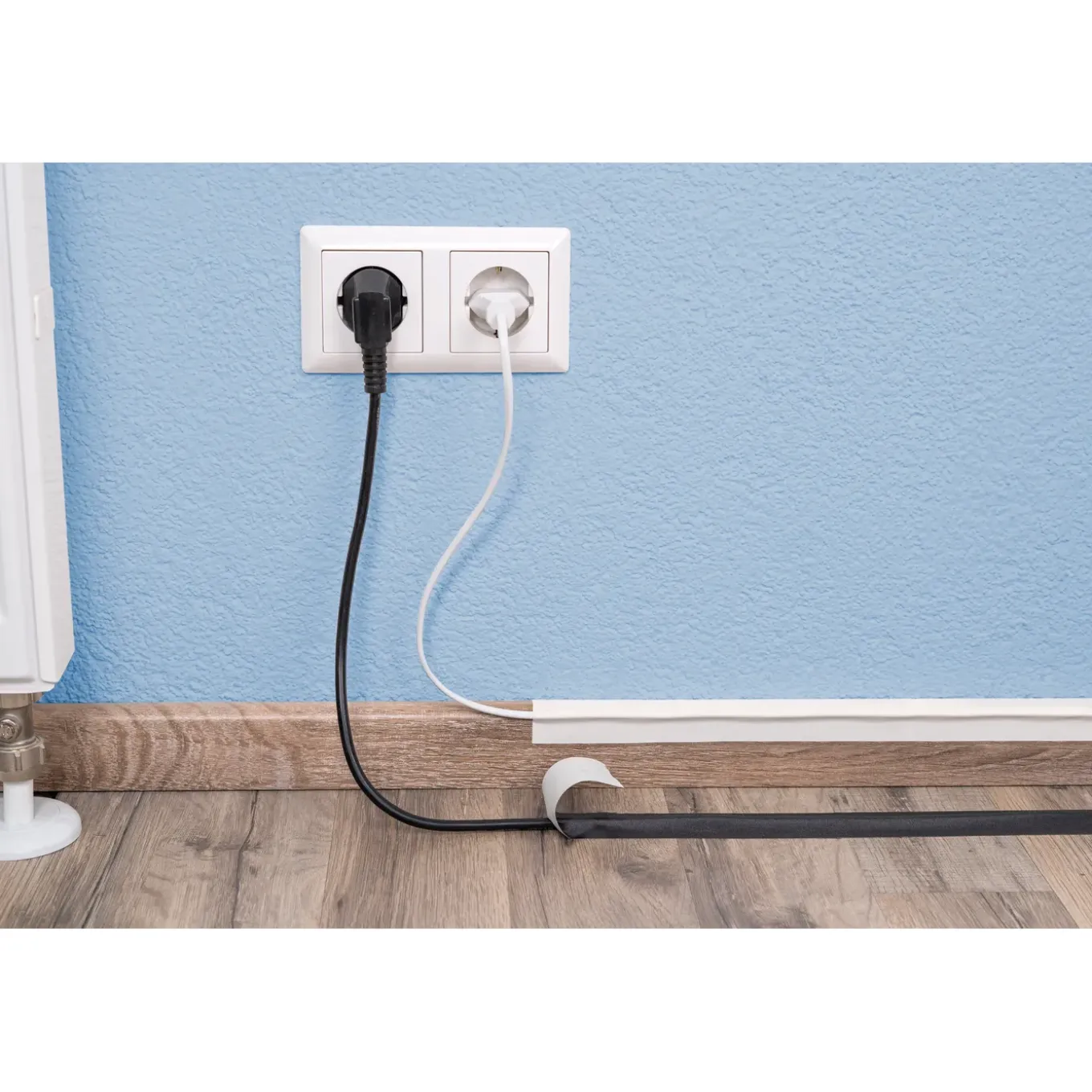 Tesa Duct tape Extra Power Removable - Zwart - 10m x 38mm
