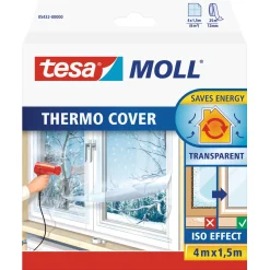 Tesa Isolatiefolie Thermo Cover - kunststof - 4 x 1,5 m - 6 m²