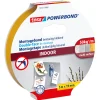 Tesa Montageband Powerbond - Binnen - Wit - 5m x 19mm