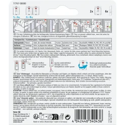 Tesa Plakhaakje zonder nagel Powerstrips 77767 - voor tegels & metaal - 4kg